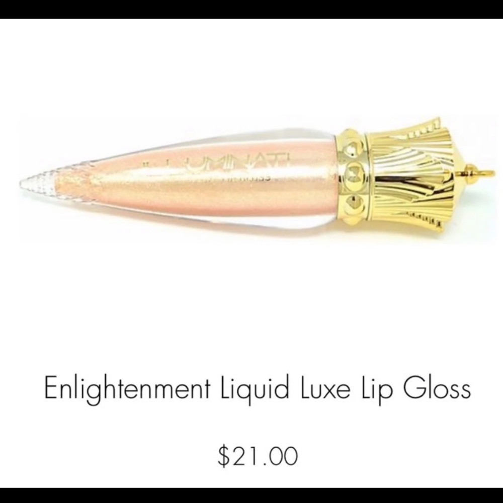 💙 NWT Illuminati liquid lipgloss - Enlightenment